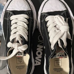 Miharayasuhiro Black and White Men shoes